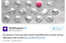 Women everywhere are rolling their eyes at this deeply dumb stat about men and the pill