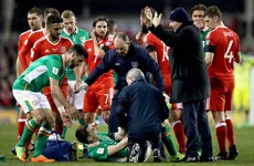 Ireland's World Cup qualifier overshadowed by serious injury to captain Seamus Coleman