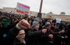 Russian opposition leader jailed following unsanctioned Moscow protest