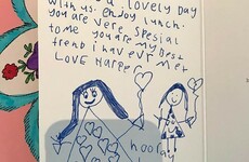 People are loving Harper Beckham's adorable Mother's Day card she made for Victoria