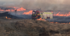 A dry weekend has sparked a series of gorse fires across Ireland