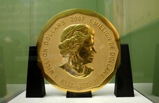 Thieves stole this massive gold coin worth one million dollars