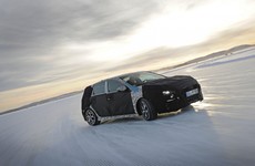 Hyundai's i30 N hot hatch got a winter workout from rally driver Thierry Neuville
