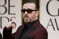 I had a blast… but never again – Ricky Gervais