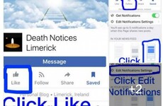Here's why your Facebook feed was filled with posts from 'Death Notices' pages over the weekend