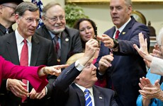 Donald Trump will today begin repealing Obama's main environmental protection laws