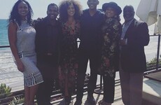 The cast of The Fresh Prince of Bel Air reunited for a photo on Carlton's Instagram... it's The Dredge