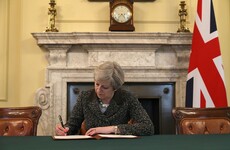 Signed, sealed and to be delivered tomorrow: May signs Article 50 letter triggering Brexit