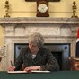 Signed, sealed and to be delivered tomorrow: May signs Article 50 letter triggering Brexit