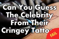 Can You Guess The Celebrity From Their Cringey Tattoo?