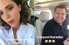 Victoria Beckham is gonna spice up your Carpool Karaoke... It's the Dredge