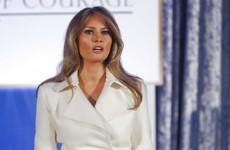 Melania Trump makes rare public speech calling for women's empowerment