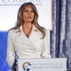 Melania Trump makes rare public speech calling for women's empowerment