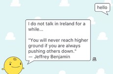 What is SimSimi and how has it been used as a 'bullying app' for children?