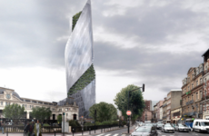 This 40-storey skyscraper has trees climbing all the way to the top