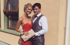 Grieving mothers of teen sweethearts embrace at funeral mass
