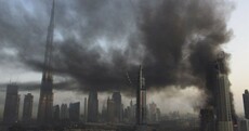 Large fire breaks out near world's tallest building in Dubai