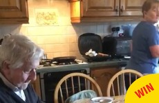 These grandparents in Dublin had the best reaction to their daughter's April Fool