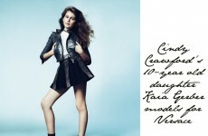 Spot the difference: Cindy Crawford's daughter takes up modelling