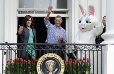 Sean Spicer used to have another job in the White House... as the Easter Bunny