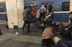 Terror investigation launched after 10 die in blast in St Petersburg underground system