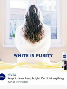 Nivea pulls 'racist' advert that bore the message 'white is purity'
