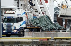Wreckage of Rescue 116 brought ashore