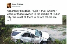 Dara Ó Briain responded brilliantly to the most ludicrous fake news story about his death