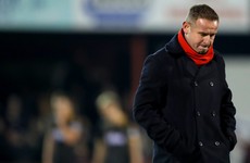 Dave Robertson is the second League of Ireland managerial casualty this week