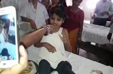 Indian police attempting to identify young girl found living with monkeys