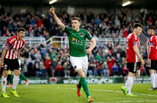 Cork City match their best ever start to a season with eighth consecutive win