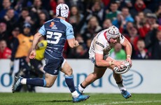 Ulster's Pro12 play-off hopes take a hit with Cardiff Blues draw
