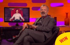 There was a lovely red chair pregnancy announcement on Graham Norton last night