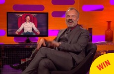 There was a lovely red chair pregnancy announcement on Graham Norton last night