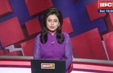 Television presenter reads breaking news report detailing her husband's death
