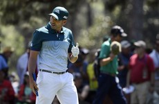 It could be a long night ahead as Sergio Garcia and Justin Rose battle it out at Augusta