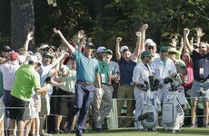 Sweet 16! Matt Kuchar conjured a moment to remember during his final round at Augusta