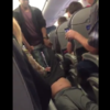 Passengers shocked as man is dragged screaming from overbooked flight