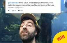 The Australian police had the best comeback to David O'Doherty's plea for help on Twitter