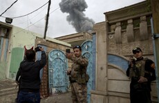 In war-torn Mosul, the hot springs and spa are a place to relax for soldier and refugee alike