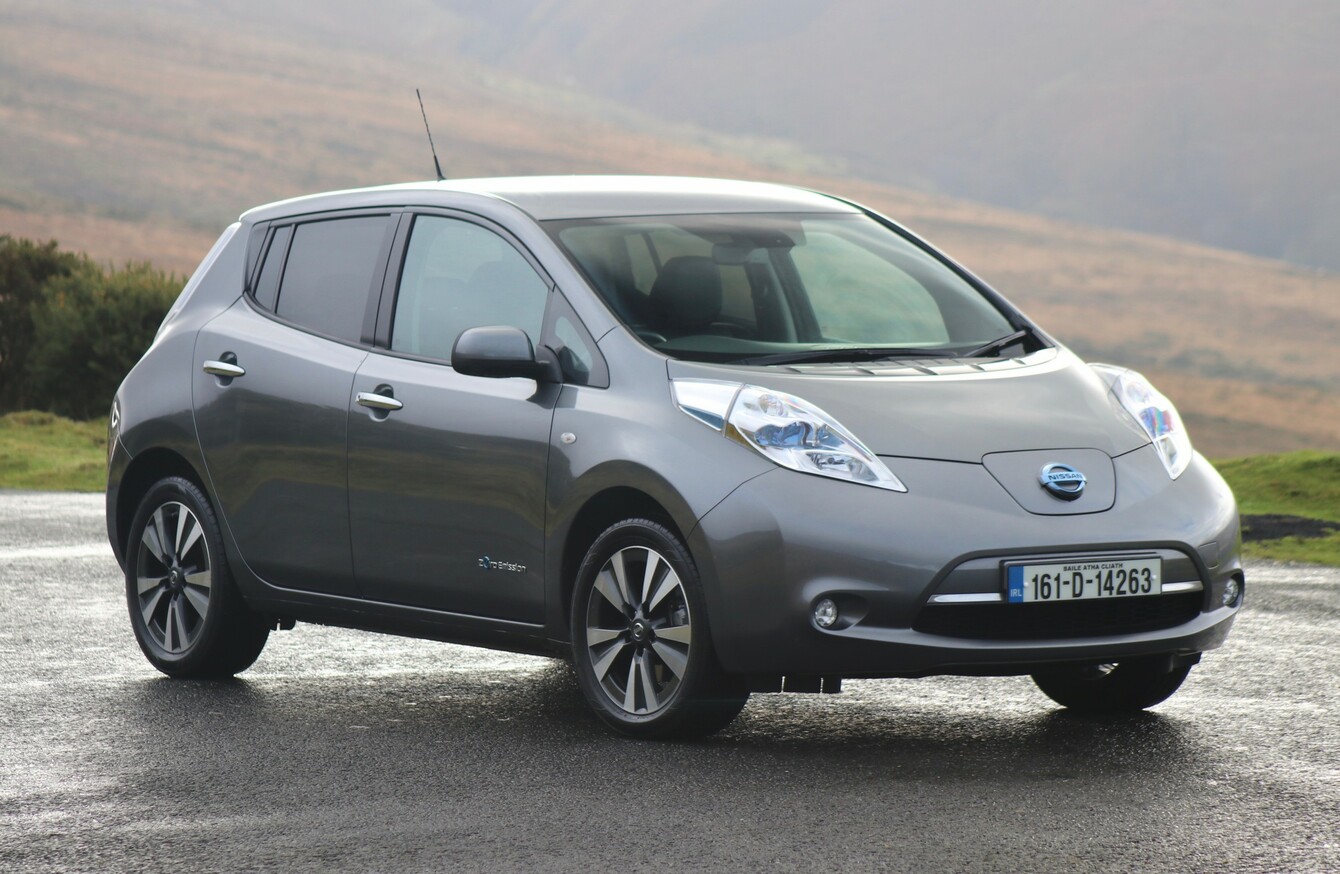 Cold area nissan leaf