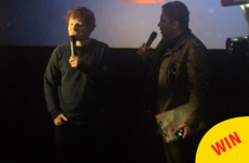 Ed Sheeran surprised a bunch of fans at a Dublin cinema with tickets to his gig