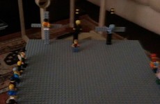 A five-year-old Tallaght boy in junior infants recreated the crucifixion out of Lego