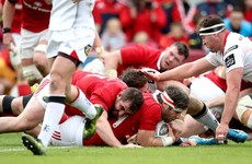 Munster move top of Pro12 as Ulster miss prime chance to boost play-off hopes