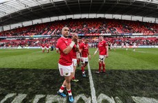 'Get it to me!' Simon Zebo was mic'd up during Munster's win over Ulster