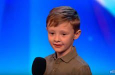 A cute 8-year-old comedian stunned Amanda Holden with a risqué joke on Britain's Got Talent