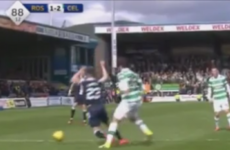 Referee conned by blatant dive as Celtic concede late penalty