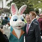 Donald Trump hosts Easter Egg Roll (and Sean Spicer met his rabbit replacement)