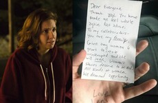 Lena Dunham shared a lovely handwritten note on the night Girls aired its last ever episode