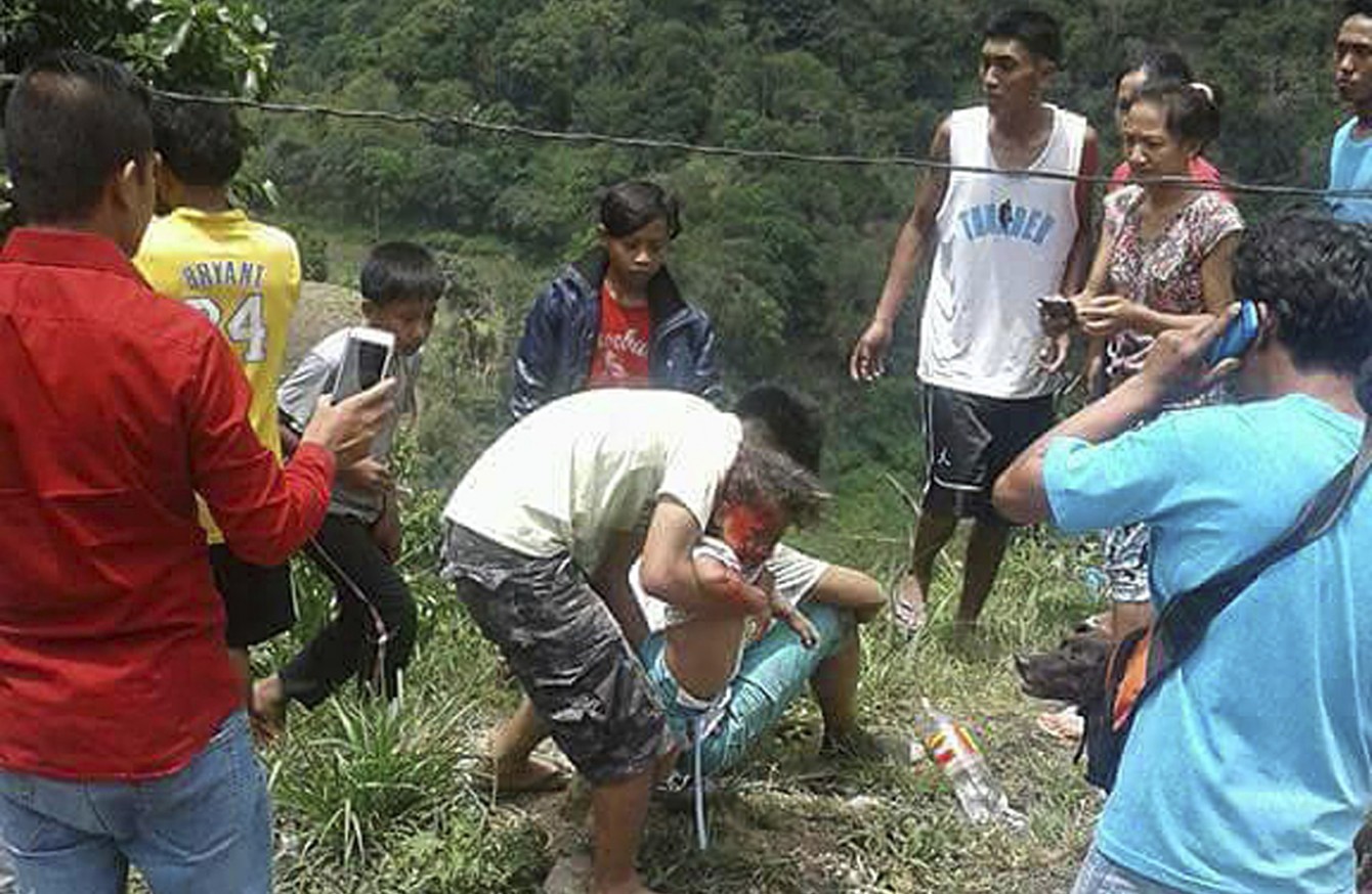At least 26 killed as Philippines passenger bus goes off mountain road
